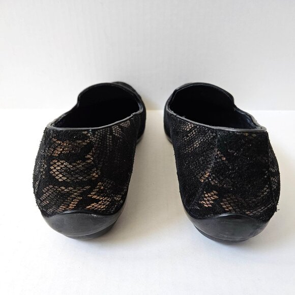 Dansko Shoes Womens 39 / 8.5 9 Olivia Snake Leather Loafers Metallic Bronze - Picture 7 of 13